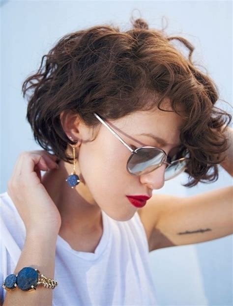 Amazing Short Curly Hairstyles Low Maintenance With Regard To Home