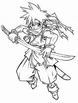 Chrono Trigger Lineart Coloring Pages Deviantart Template sketch template