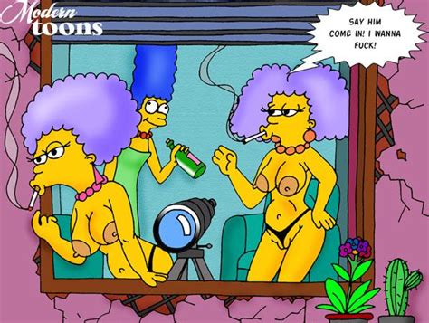pic505986 marge simpson modern toons patty bouvier selma bouvier the simpsons