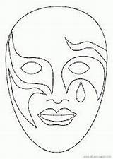 Sablon Maszk Read Mask sketch template