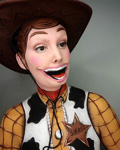 Toy Story Woody Disney Character Makeup Cool Halloween Makeup