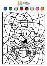 Coloriages Magiques Multiplication Coloriage Magique Ce1 Maths Jeu Apprendre sketch template