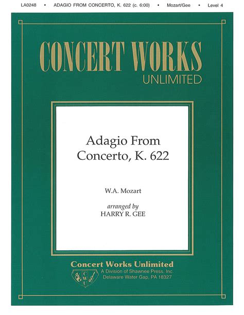 adagio  concerto   clarinetpiano willis  store