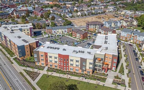 news cornerstone village apartments opens  east libertyfrom foreclosure  affordable