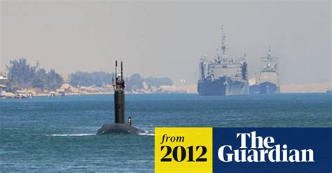 nuclear submarine collides with cruiser off us coast us military