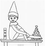 Elf Shelf Coloring Pages Printable Color Sheets Print Drawing Christmas Kids Printables Holiday Sh Boy Cool2bkids Book Getdrawings Getcolorings Night sketch template