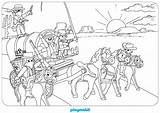 Playmobil Pages Coloring Western Colouring Getcolorings Color Getdrawings sketch template