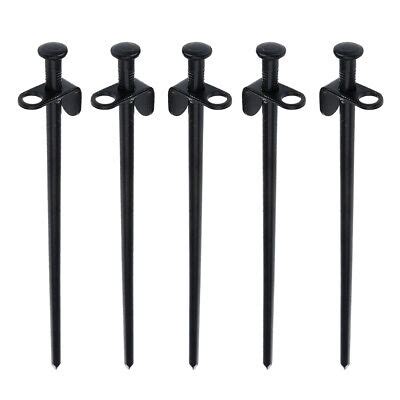 pcs heavy duty camping awning tent stakes pegs canopy shelter cmcm ebay