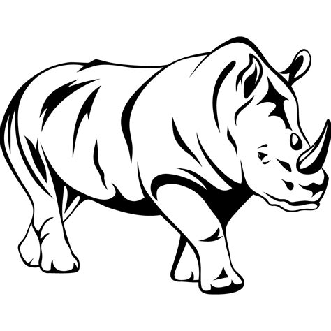 outlines  animals clipart