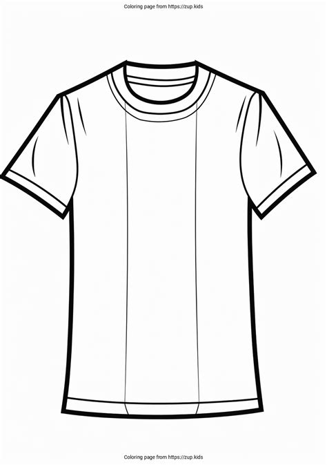 soccer jersey coloring page  zupkids