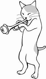 Trumpet Instruments sketch template