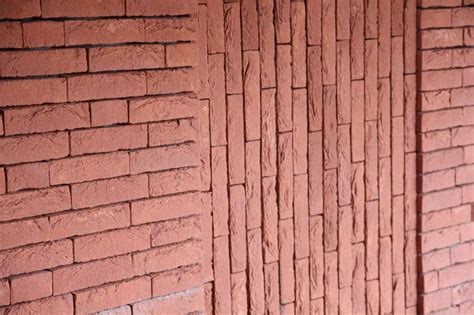 verlijmd metselwerk  wildverband en staand halfsteens verband brick facade gouda toolkit home