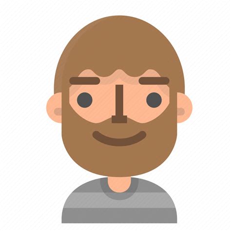 emoji face man avatar beard emoticon people icon
