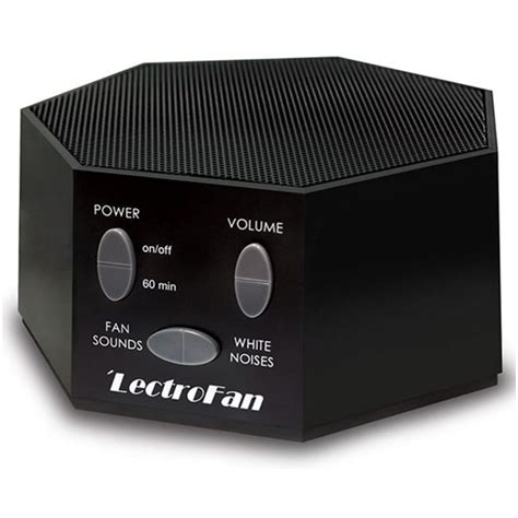 lectrofan fan sound white noise sound machine black walmartcom