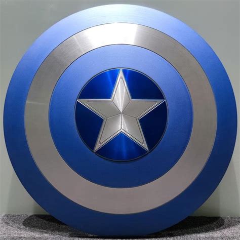 captain america shield  adult stealth blue shield marvels etsy