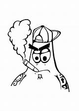 Gangster Patrick Gangsta Star Drawings Cartoon Characters Easy Graffiti Sketches Drawing Spongebob Ghetto Disney Step Draw Character Cartoons Gangsters Simple sketch template