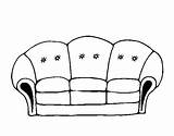 Divano Sillon Sofá Colorare Couch Disegni Acolore Soggiorno Comfy sketch template