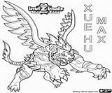 Invizimals Colorear Tigre Max La Xue Hu El Blanco Es Dragon sketch template