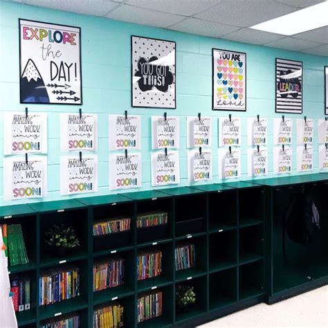 Bold Bright S And Black And Whites Classroom Makeover Confetti And
