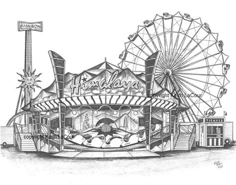 eadebzjpg  carnival rides coloring pages