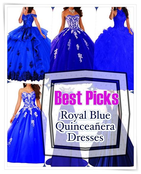 Pin On Royal Blue Quinceañera Dresses