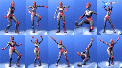 Fortnite Red Knight Performs All Dances All Season 1 4 Dance Emotes