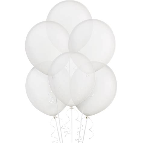 Clear Balloons 15ct Party City