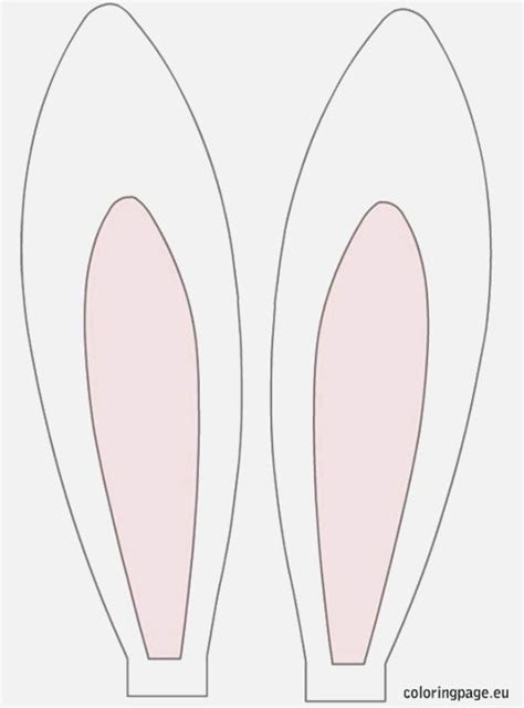 printable bunny ears easter hat template niosadmission fabuleux