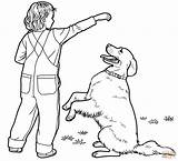 Retriever Golden Hunde Colorare Honden Ausmalbilder Ausmalbild Hund Malvorlage Supercoloring Perros Disegno Ausdrucken Pitbull Disegnare sketch template