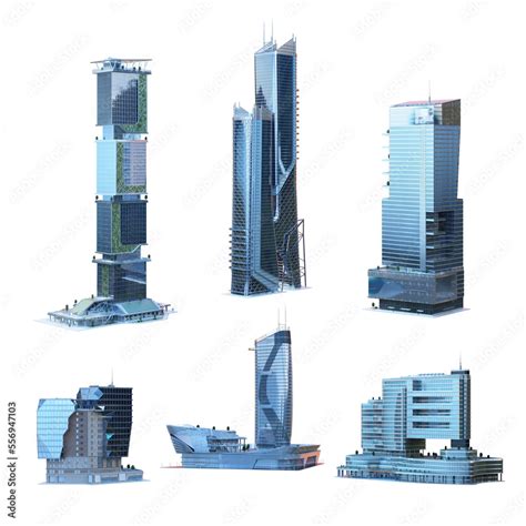 skyscrapers business towers office residential  commercial tall