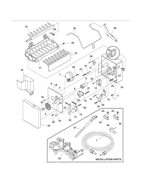 kenmore elite ice maker diagram general wiring diagram