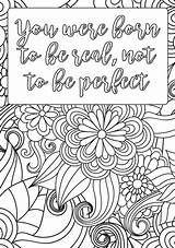 Coloring Pages Positive Mindset Self Printable Sheets Affirmations Esteem Growth Colouring Kids Quote Adults Words Resilience Print Inspirational Adult Quotes sketch template
