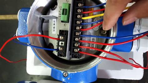 integrated electrimagnetic flow meter wiring youtube
