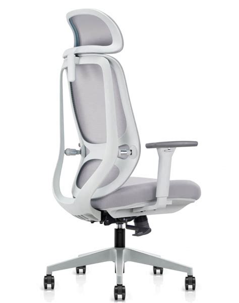 beta lichtgrijze ergonomische stoel