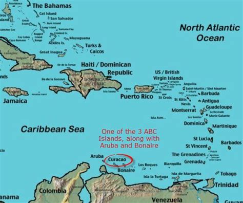 curacao maps find  island   caribbean curacao aruba mapa caribe