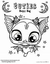 Coloring Pages Cutie Print Color Cuties Printable Colouring Colour Kids sketch template