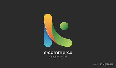 commerce logo template vector