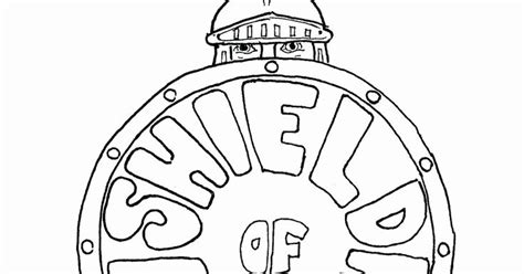 shield  faith coloring page beautiful shield coloring page