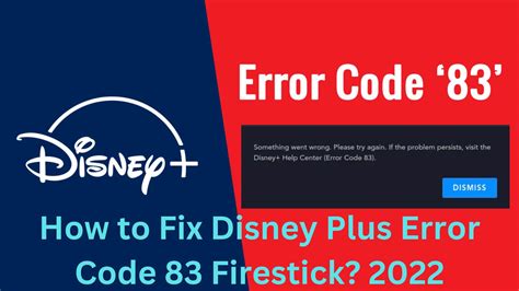 fix disney  error code  firestick  tech thanos
