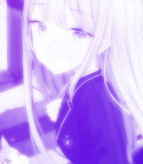 Purple Pfp In 2021 Purple Anime Anime Purple Purple