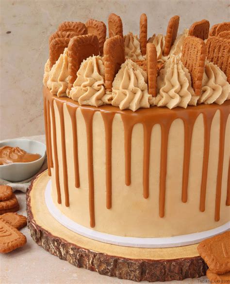 biscoff drip cake the baking explorer