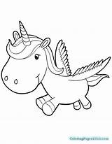 Pages Unicorn Coloring Emoji Cute Template sketch template