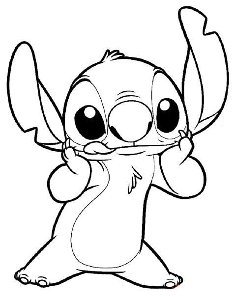 stitch coloring pages  kindergarten educative printable