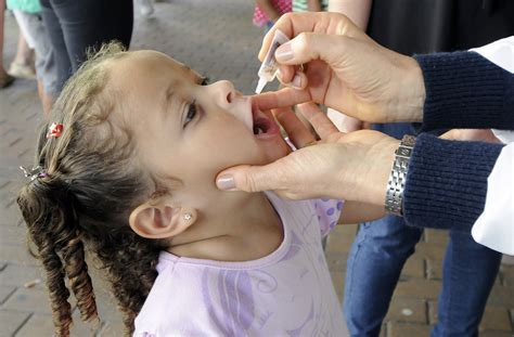 vacinação contra pólio começa neste sábado 15 notícias
