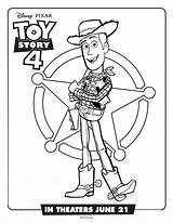 Woody Coloring Story Printable Toy Pages sketch template
