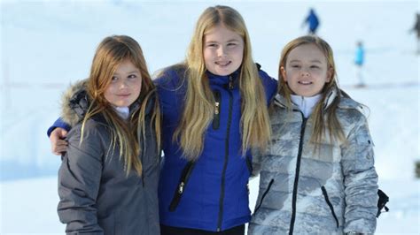 nederlandse prinses alexia breekt  tijdens skien vrt nws nieuws