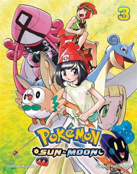 pokémon sun and moon vol 3 book by hidenori kusaka satoshi yamamoto