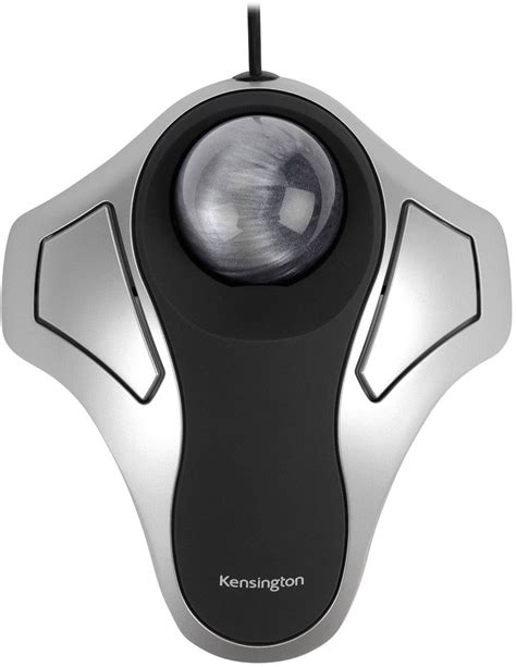 kensington eu trackball usb optical silver  buttons conradcom