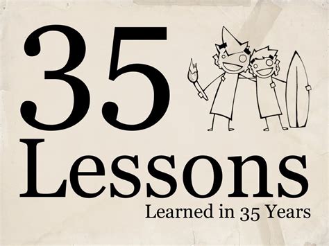 lessons learned   years  david crandall  slideshare lessons learned lesson life
