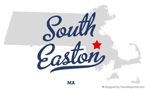 map  south easton ma massachusetts